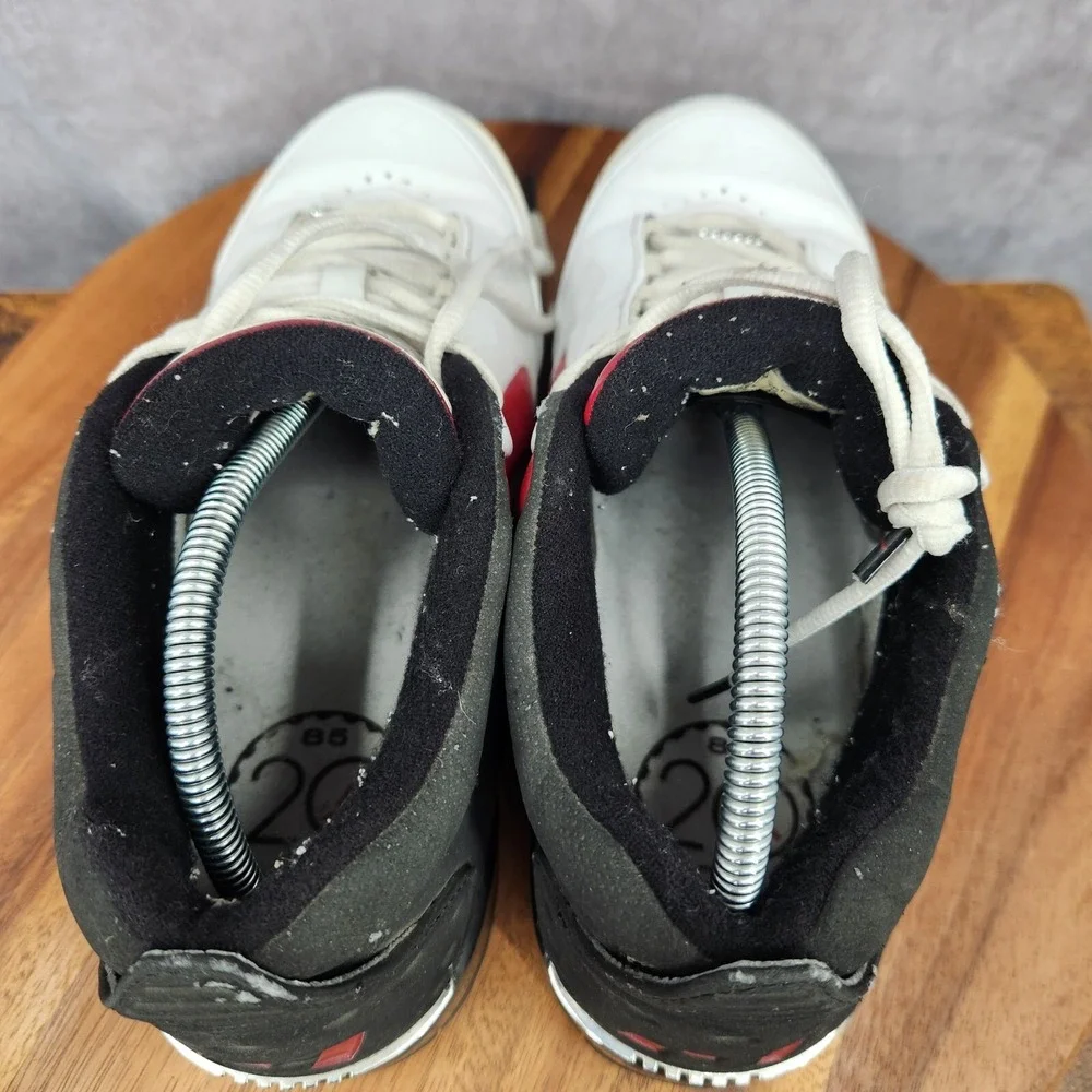 Jordan‎ Big Fund Sneakers Mens 10.5 White Red Black Gold Sneakers 2004 Vintage